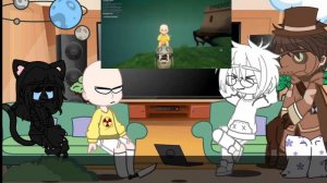 реакция персонажей the baby in yellow на Валеру гостера by:Jenna