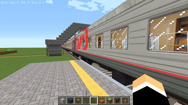 МАЙН ВОЗВРАЩАЕТСЯ! | Minecraft 1.12.2 immersive railroading | М62 с ПАССАЖИРСКИМ ПОЕЗДОМ! смотреть онлайн