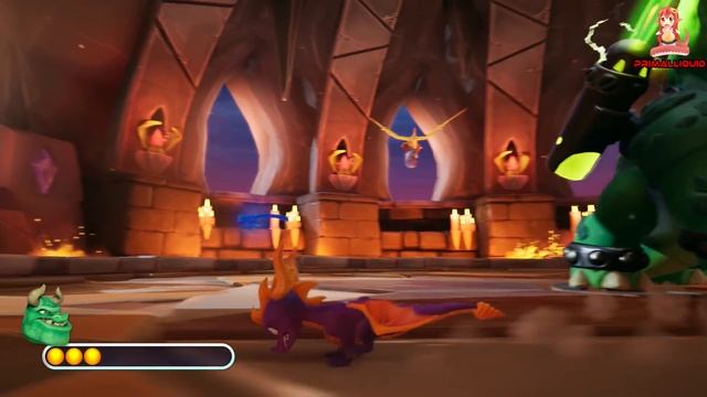 Spyro 2 Ripto's Rage Gulp Boss Battle & Cutscene Spyro Reignited Trilogy смотреть онлайн
