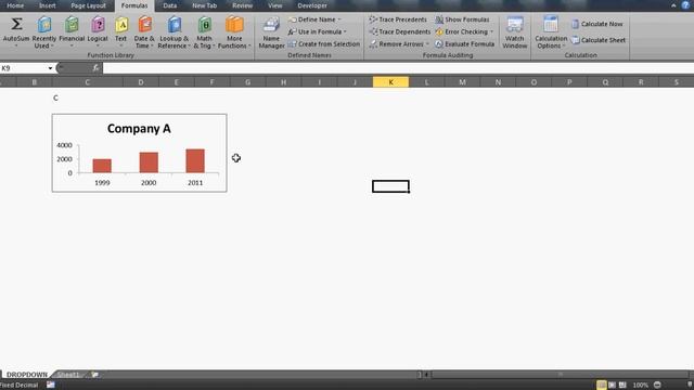 Learn Excel- Video 54- Amazing Drop Down Charts смотреть онлайн
