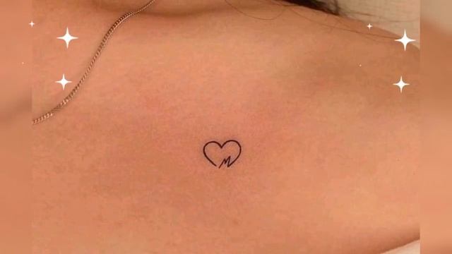 Most demanding classy minimal heart tattoo design ideas for girls/ Heart tattoo design collection смотреть онлайн