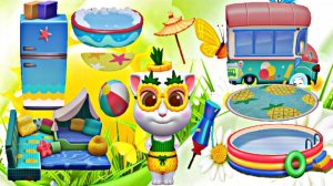 Летняя обнова в игре том и его друзья снято 27.06.24☀️🫐 #врек #актив #tomfriends