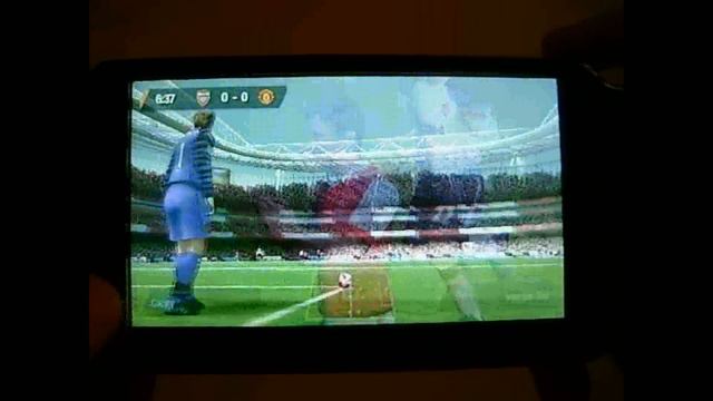 FIFA 11 PSP gameplay : Arsenal - manchester смотреть онлайн
