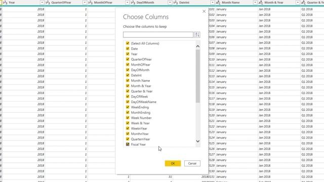 How To Use M Function In Creating Extended Date Table In Power BI - Query Editor Tutorial смотреть онлайн