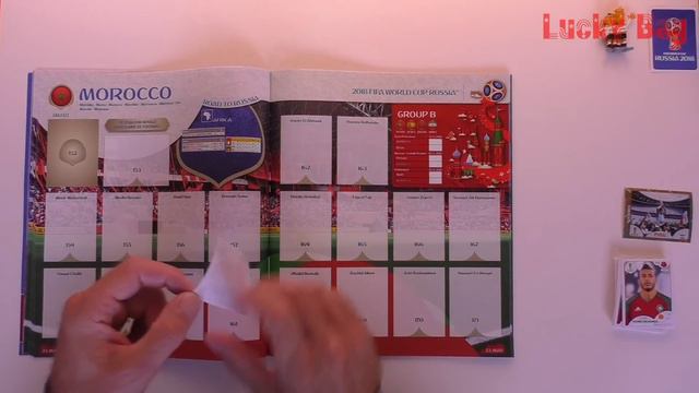 Panini Sticker Album FIFA World Cup 2018 Russia new stickers for LuckyBag Soccer Series Paninialbum смотреть онлайн