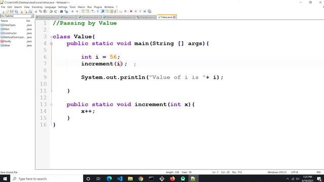 Java - How Passing by Value Works? смотреть онлайн