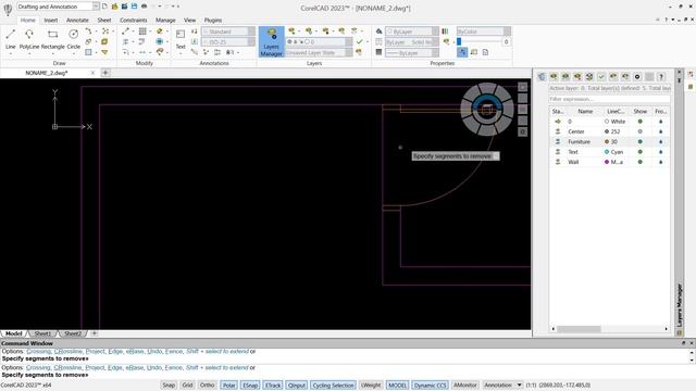CorelCAD 2023 Basic Floor Plan Tutorial For Beginner смотреть онлайн
