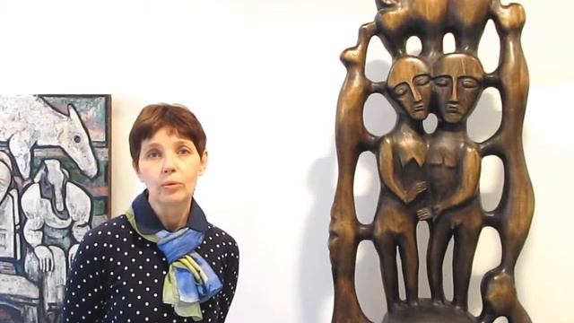 "У лукоморья" или "Древо Вселенной" Выcтавка В. Рещикова смотреть онлайн