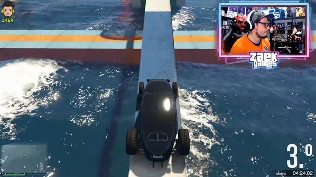 PARKOUR con el nuevo WEEVIL de CAUCHOS ANCHOS🔥con FINAL INCREIBLE🔥GTA V ONLINE смотреть онлайн