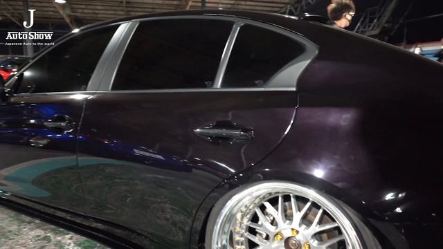 INFINITI Q50 JDM インフィニティQ50 カスタム - lowered meet 2021 ロワミ смотреть онлайн