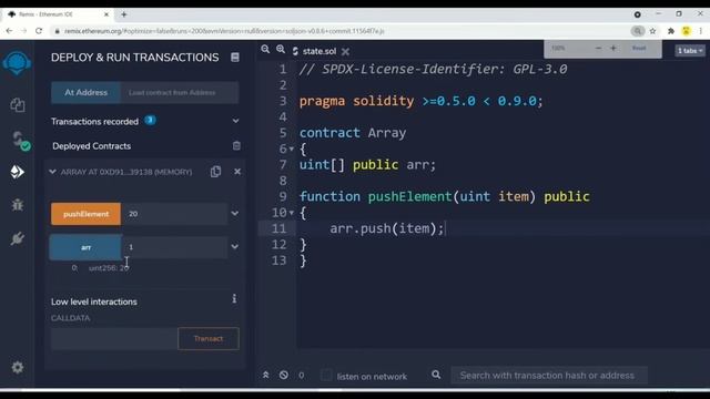 Array in solidity | Dynamic Size Array | Solidity Full Course | Part -19 | Hindi смотреть онлайн