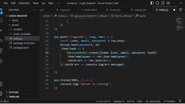 Hash and Compare Password with Bcrypt | MERN Stack Authentication смотреть онлайн