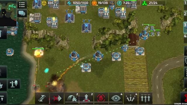 Апаем 25 ранг! играю в Art of War 3: PvP RTS modern warfare strategy game смотреть онлайн