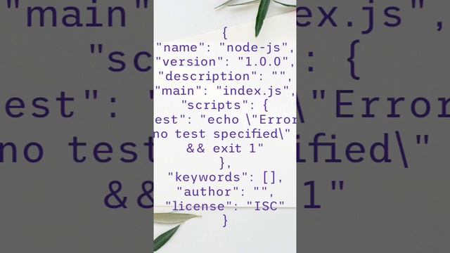 Purpose of Package.json in Node js смотреть онлайн