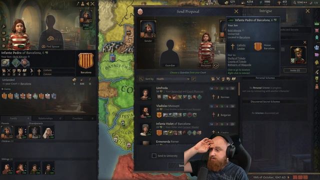 THE GRAND BANANA OF BARCELONA! Crusader Kings 3 - Fate of Iberia Campaign #23 смотреть онлайн