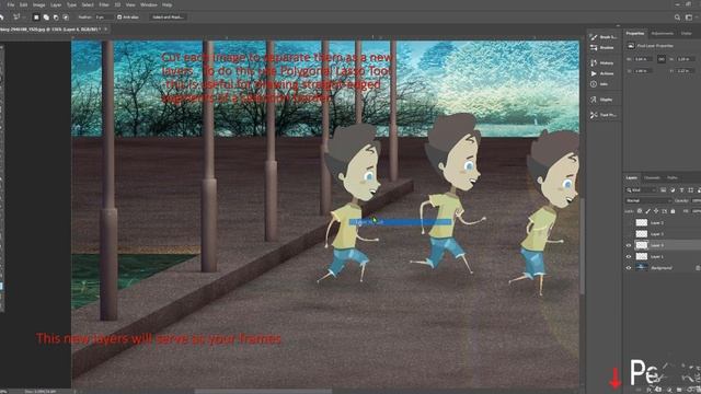 ADOBE PHOTOSHOP | GIF ANIMATION STEP BY STEP смотреть онлайн