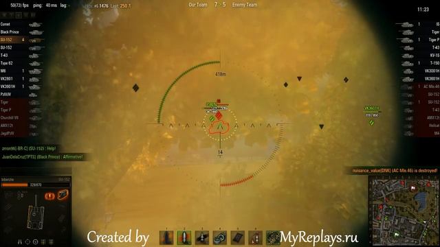 WOT: Widepark - SU-152 - 10 frags - смотреть онлайн