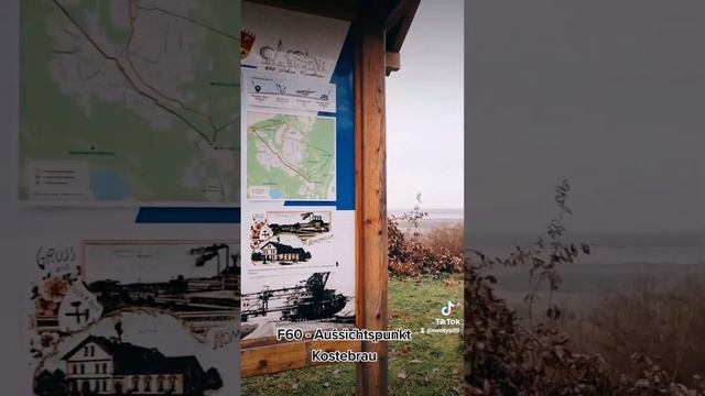 F60-Aussicht in Kostebrau. Liegende Eifelturm der Lausitz./Конвейерный мост для вскрышных пород F60 смотреть онлайн