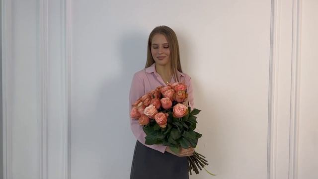 Купить 19 роз Букет №18 на FlowBeri ru смотреть онлайн