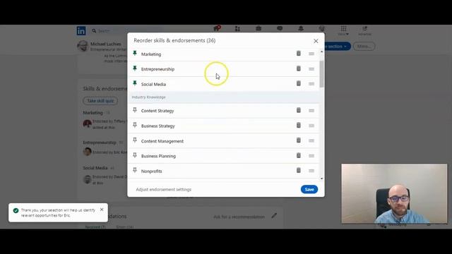 How to Delete Skills from Your LinkedIn Profile | 2021 Guide Tutorial смотреть онлайн