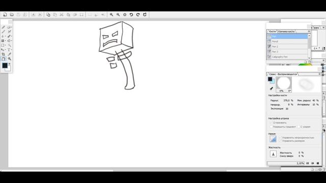 РИСУНКИ МАЙНКРАФТ #3 Фантом и Скелет в Minecraft