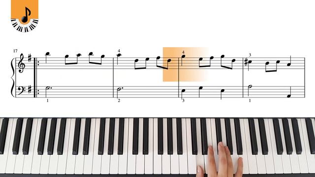 Bach - Minuet in G Major BWV Anh 114 (Petzold) | Piano Sheet Music| Piano Tutorial смотреть онлайн