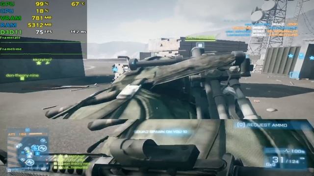 GT 710 | Battlefield 3 - 720p & 800x600 Low Settings смотреть онлайн