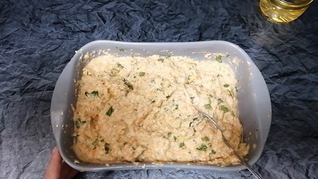 Котлеты из кабачков с овсянкой. смотреть онлайн