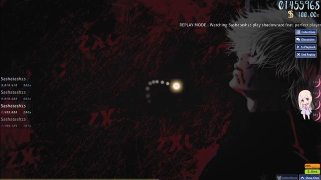 Osu! Shadowfiend (shadowraze Feat. Perfect Player) [zxc] 100,00% 4.95*