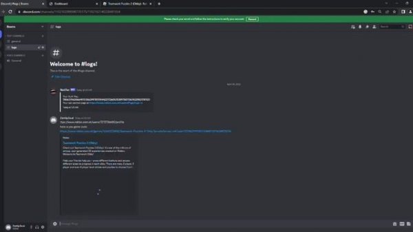 How to beam people on discord using login logger