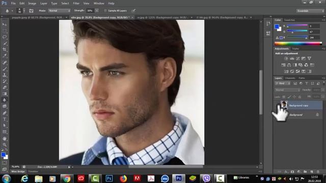 Photoshop tutorial।FILTER:SHARPEN(EDGES,MORE,SMART SHARPEN)।Photoshop Sharpen Bangla tutorial#107 смотреть онлайн