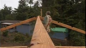 Устройство крыши из доски