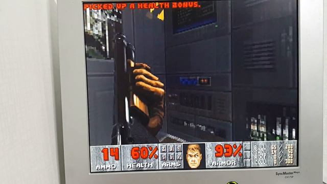 Doom benchmark - TI 486DLC 40MHz + CL-GD5434 1MB ISA смотреть онлайн