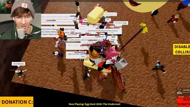 A Roblox VR player was my BODYGUARD. смотреть онлайн
