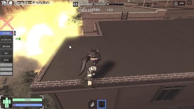 ROBLOX Criminality - Spending $1.1 MILLION on airstrikes смотреть онлайн