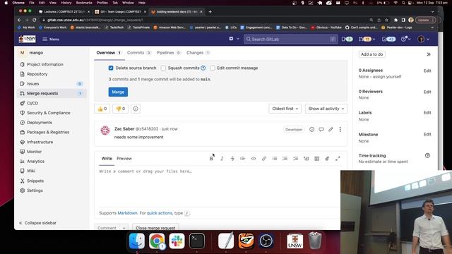 COMP1531 22T3 - 1.3 - ? Git Team Usage смотреть онлайн