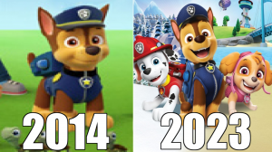 Эволюция серии игр Щенячий Патруль [2014-2023]