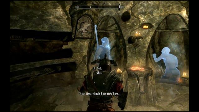 Skyrim (Locations) w/ Tk Dogwood! #5 - Halldir's Cairn смотреть онлайн