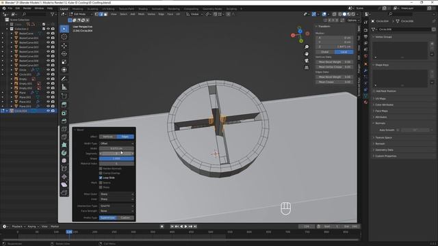 Кулер для процессора ID-COOLING в Блендер Часть 3
