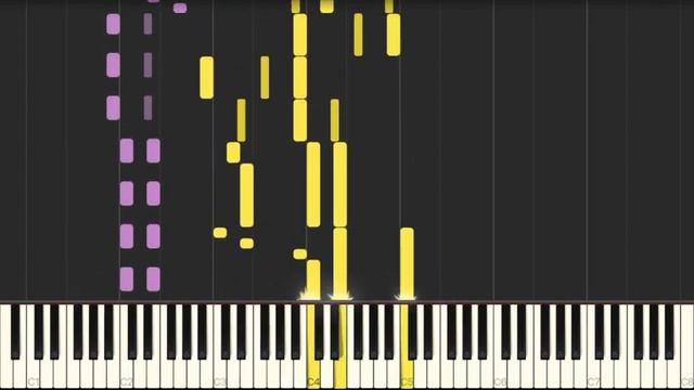 Undertale | Death by Glamour (Mettaton EX Theme) | Synthesia Piano Tutorial смотреть онлайн