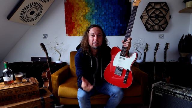 UNBOXING: Fender American Original 60s Telecaster Fiesta Red смотреть онлайн
