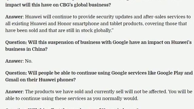 Google Banned Huawei Mobile Company ? смотреть онлайн