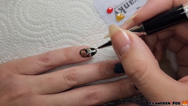 ?Легкий дизайн ногтей с осенней пластиной для стемпинга от Swanky Stamping?? /Дизайн Обычным лаком смотреть онлайн