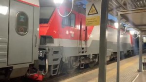 Любителям ЭП20, посвящается! Съёмки на станции Ростов-Главный.