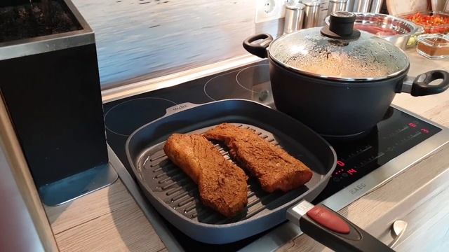 Perfektes Schweinefilet im Curry Paprika Mantel Идеальное свиное филе с карри и паприкой смотреть онлайн