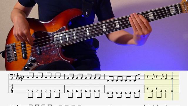 【Bass Tab】【#19】Runaway Baby / Bruno Mars【Bass Cover】【5strings】【BassTab】【タブ譜】【Transcription】 смотреть онлайн