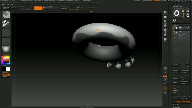 Уроки по 3D-моделированию в ZBrush. Создаем крутую игровую модельку. Часть 2 смотреть онлайн