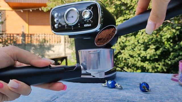 Обзор на кофемашину Kitfort Kt-736 #китфорт #kitfort