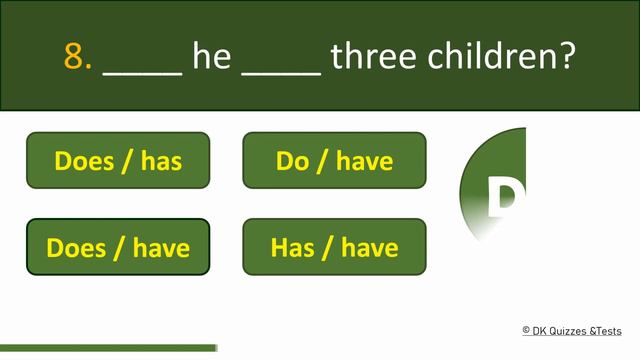 Short Answers & Present Simple (Question form) | Grammar Test смотреть онлайн