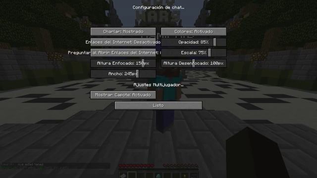 Como hacer pequeño o grande el chat de minecraft смотреть онлайн